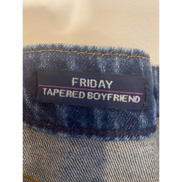 Vigoss  Friday High Rise Tapered Boyfriend Jean size 28 - Picture 3 of 8